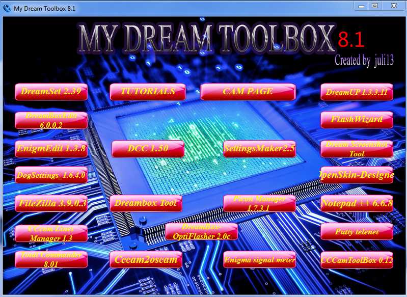 Imagine Dreambox Toolbox V 10 0