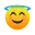 :smiling face with halo: